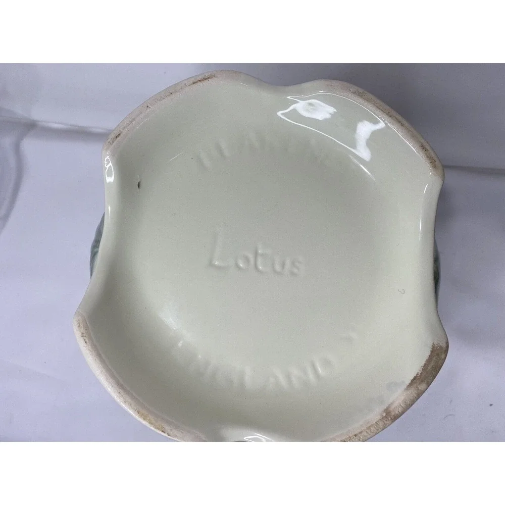 Vintage Lotus Vase 1982 England Art Deco Retro‎ Collectible Home Decor